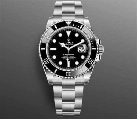 rolex submariner lunetta nera con datario prezzo|rolex sottomarino stampato.